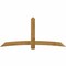 Ekena Millwork Bellingham Rough Sawn Timber Gable Bracket, Western Red Cedar, 96"W x 44"H x 6"D x 6"F, 11/12 Pitch GBW096X44X0606BEL00RWR - alternate 1